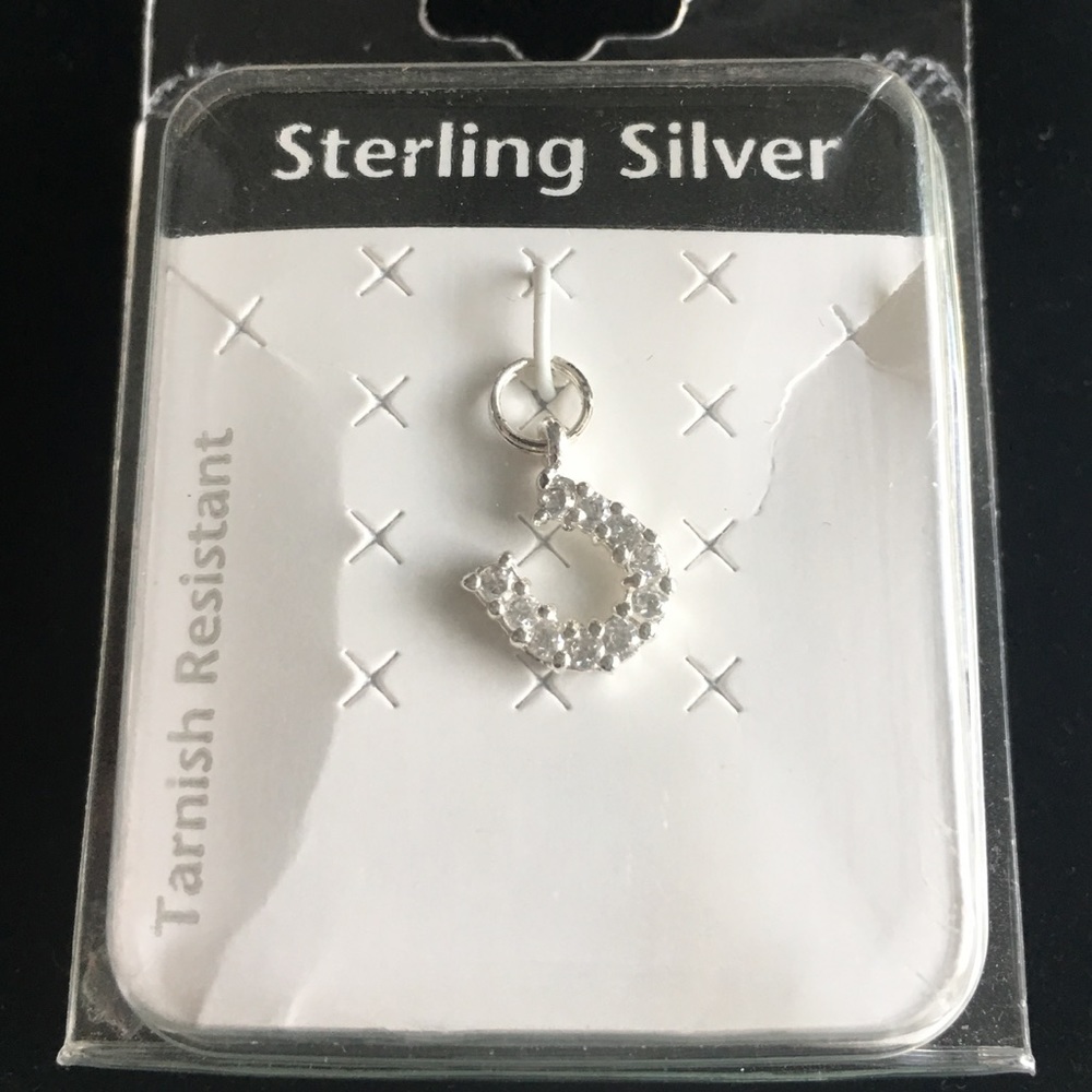 NWT SS Horseshoe Charm